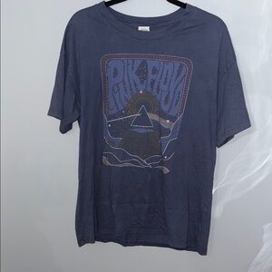 American Eagle Pink Floyd Graphic Woman's T-Shirt - Blue